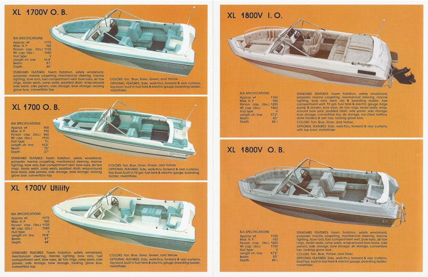 Galaxie 1982 Brochure