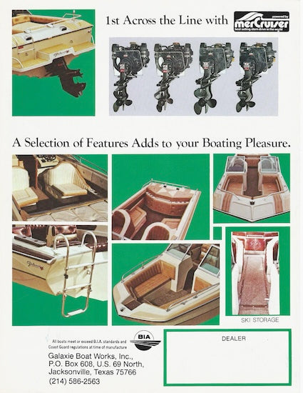 Galaxie 1970s Brochure