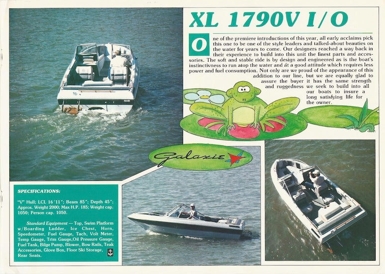 Galaxie 1987 Brochure
