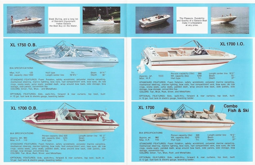 Galaxie 1980s Brochure