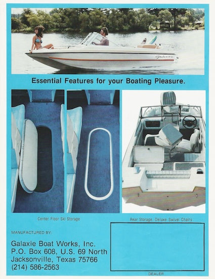 Galaxie 1980s Brochure