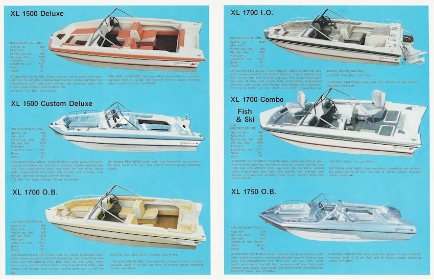 Galaxie 1980s Brochure