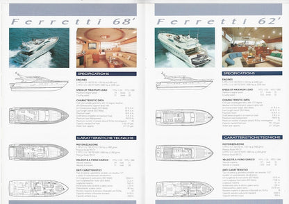 Ferretti 1999 Brochure