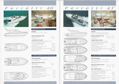 Ferretti 1999 Brochure