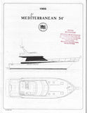 Mediterranean 54 Specification Brochure