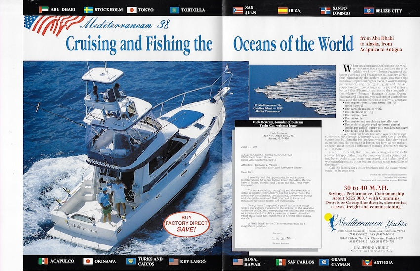 Mediterranean 38 Brochure