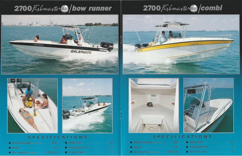 Monza 1990s Fishmaster Brochure