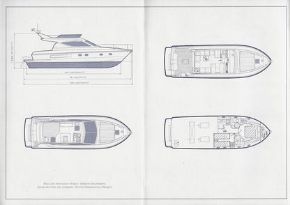 Ferretti 43 Specification Brochure