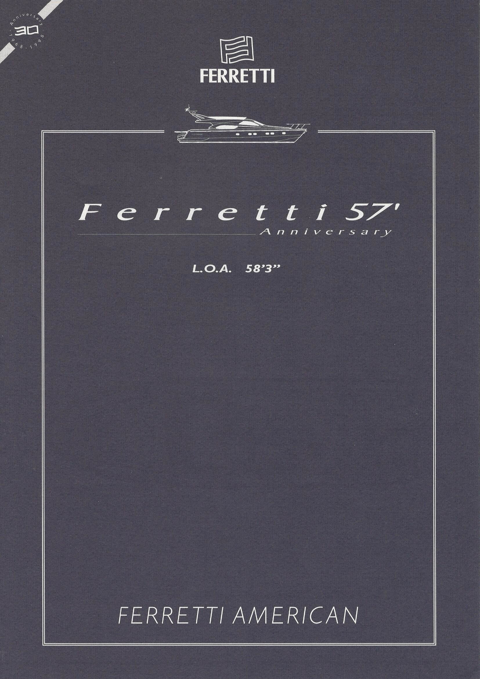 Ferretti 57 Specification Brochure – SailInfo I boatbrochure.com