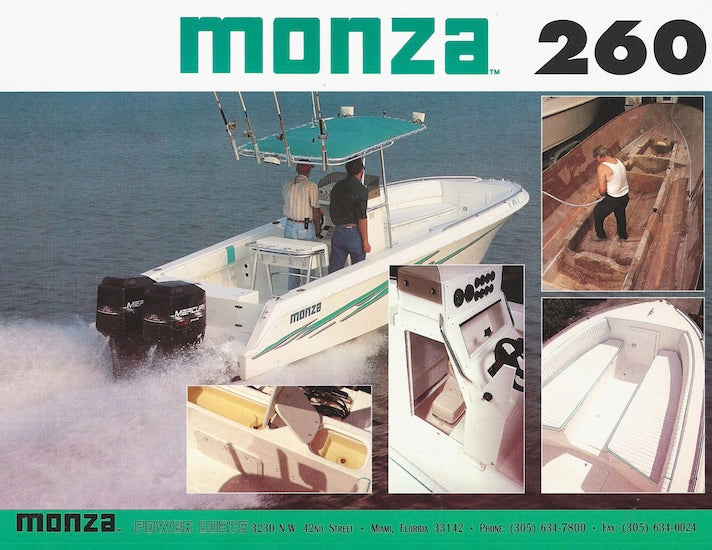 Monza 260 Brochure
