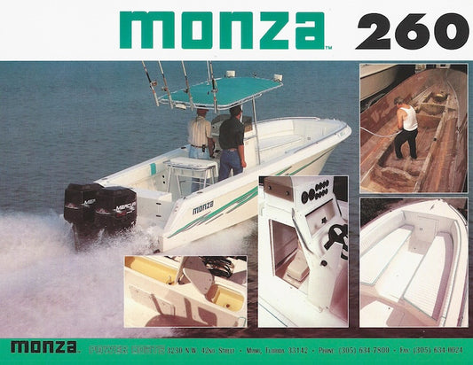 Monza 260 Brochure