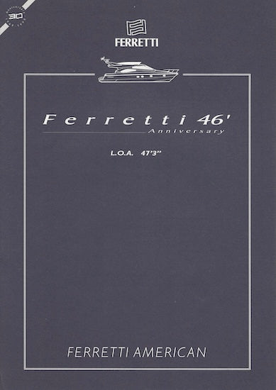 Ferretti 46 Specification Brochure