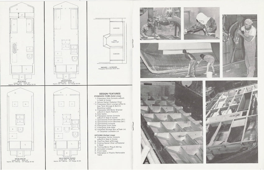 Ozark 1987 Deck Boat Brochure
