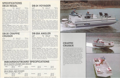 Ozark 1987 Deck Boat Brochure