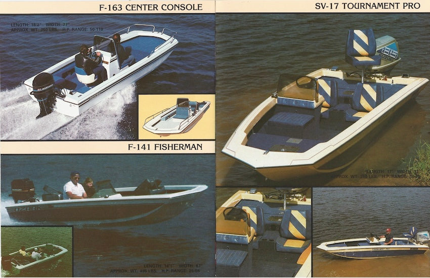 Ozark 1987 Fishing Brochure