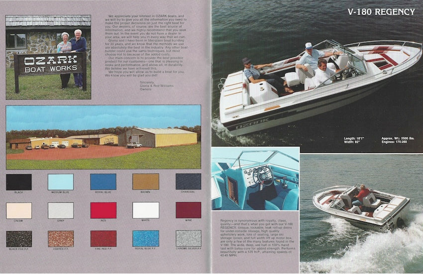 Ozark 1988 Brochure