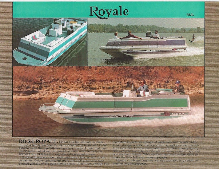 Ozark 1990 Deck Boat Brochure