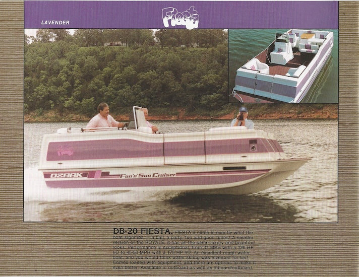 Ozark 1990 Deck Boat Brochure