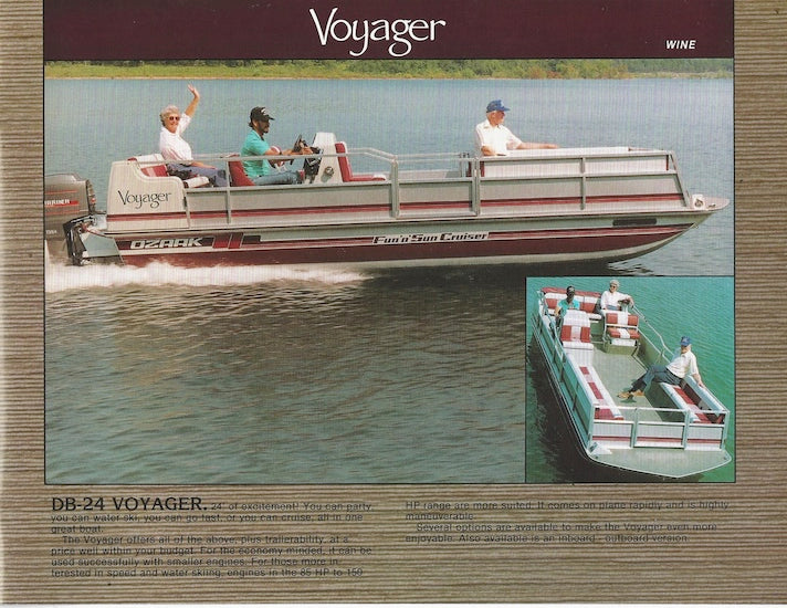 Ozark 1990 Deck Boat Brochure