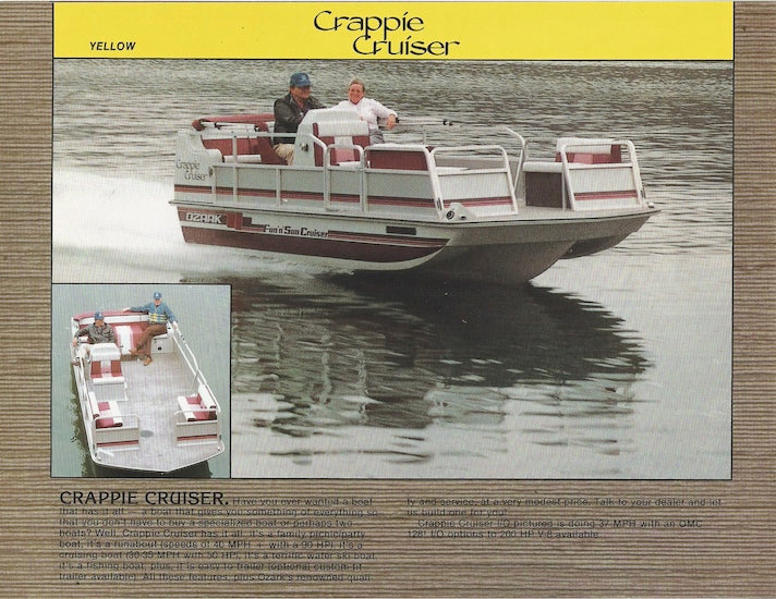 Ozark 1990 Deck Boat Brochure