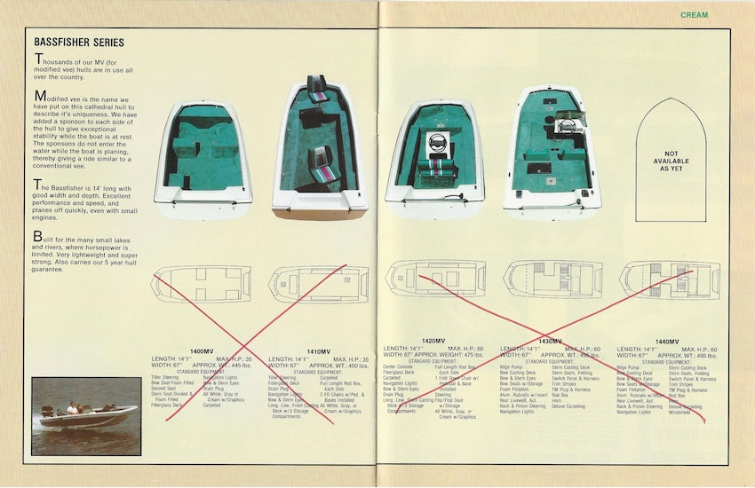 Ozark 1990s Fishing Brochure