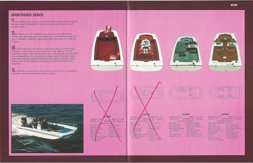 Ozark 1990s Fishing Brochure
