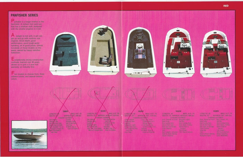Ozark 1990s Fishing Brochure