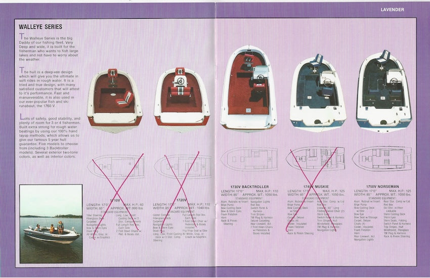 Ozark 1990s Fishing Brochure