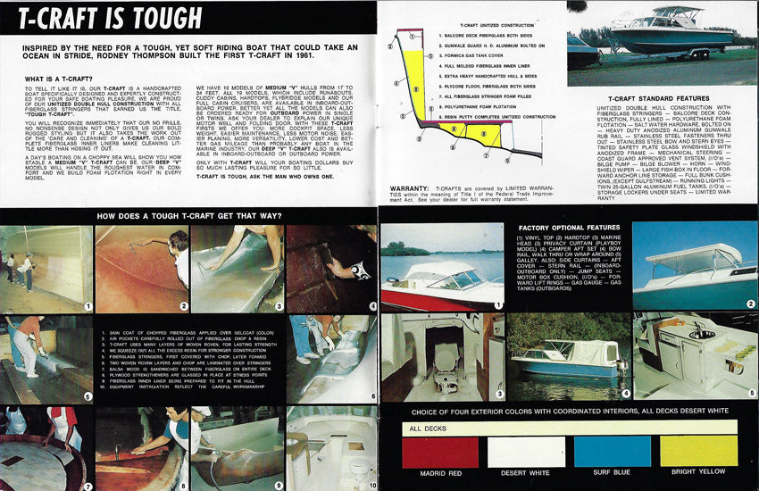 T Craft 1980s Brochure