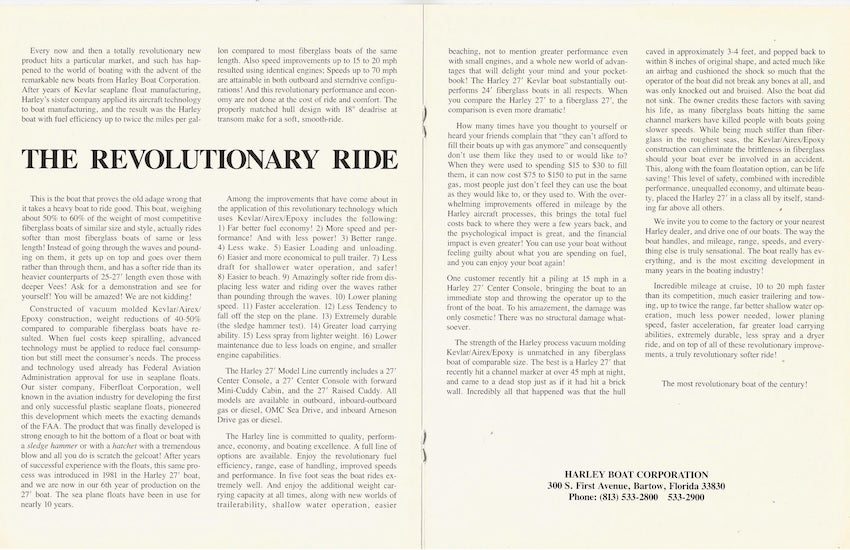 Harley 27 Brochure