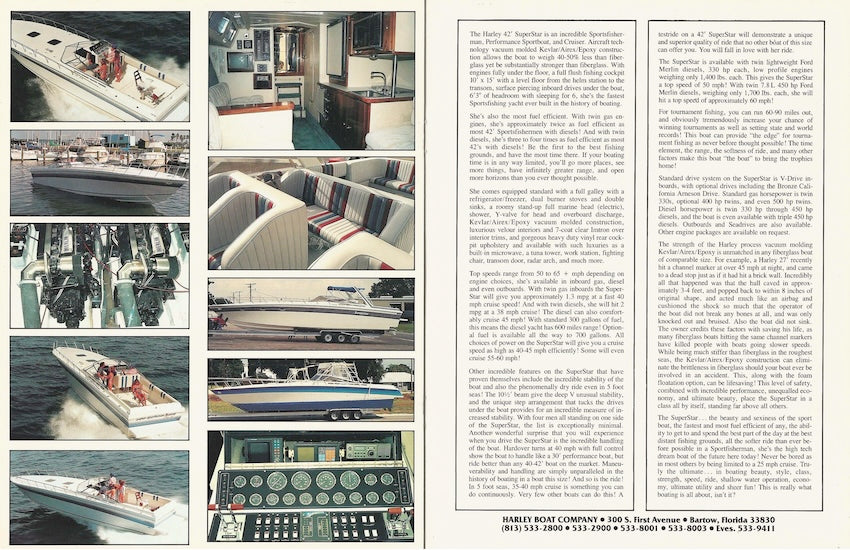 Harley 42 Superstar Brochure
