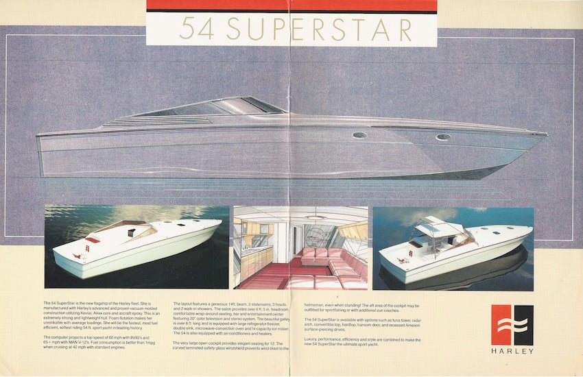 Harley 54 Superstar Brochure