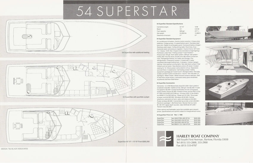 Harley 54 Superstar Brochure