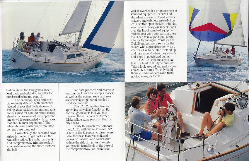 Cal 28 Brochure Package