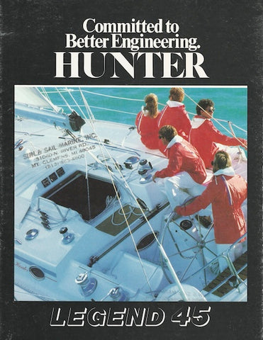 Hunter 45 Legend Brochure