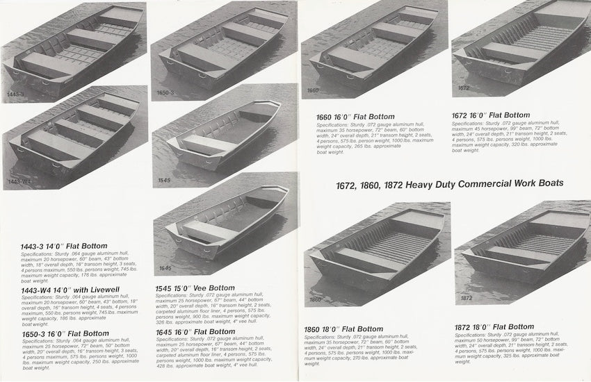 Eldocraft 1983 Aluminum Brochure