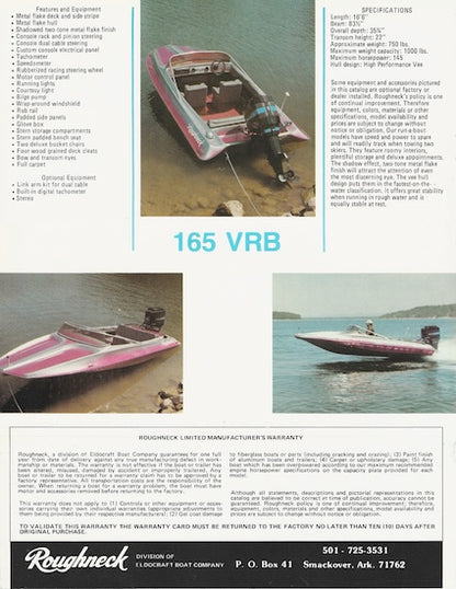 Roughneck 1979 Brochure