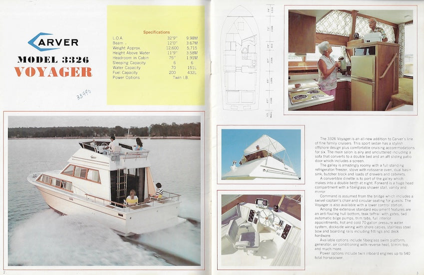 Carver 1978 Brochure