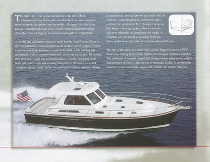 Sabreline 42 Hardtop Express Brochure