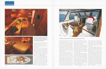 Sabreline 42 Hardtop Express Yachting Magazine Reprint Brochure