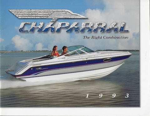 Chaparral 1993 Brochure