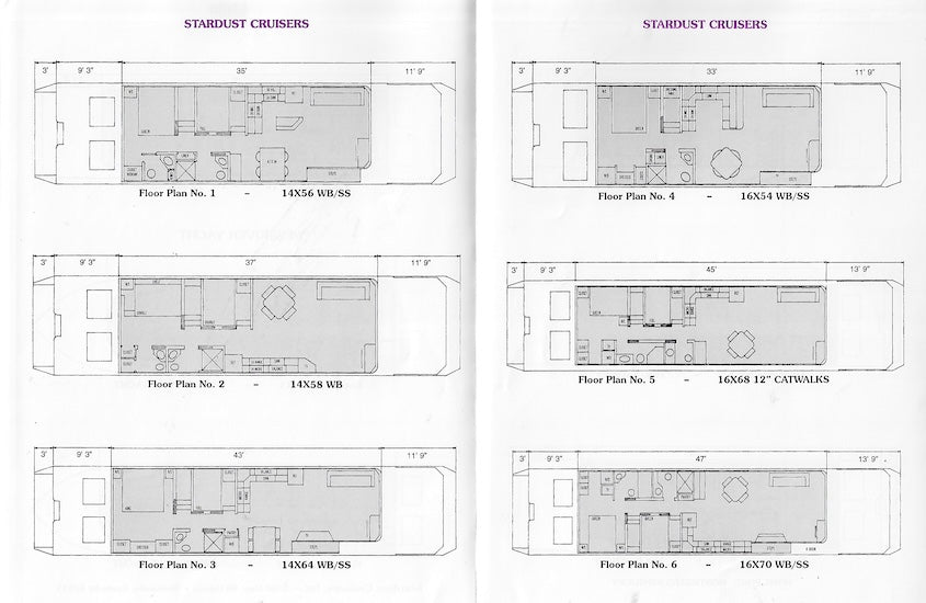 Stardust Cruisers Specification Brochure