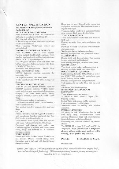 Cory Kent 33 Brochure