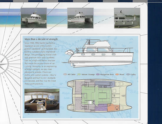 PDQ 34 Power Catamaran Brochure