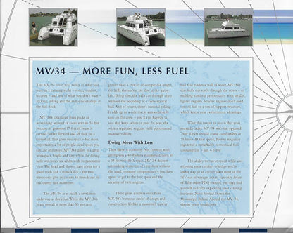 PDQ 34 Power Catamaran Brochure