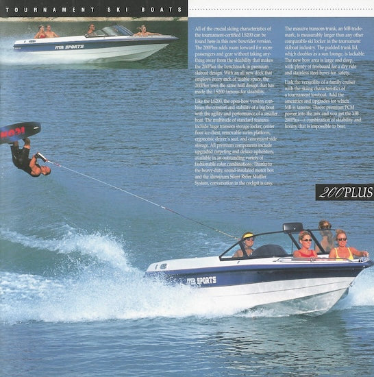 MB Sports 1998 Brochure