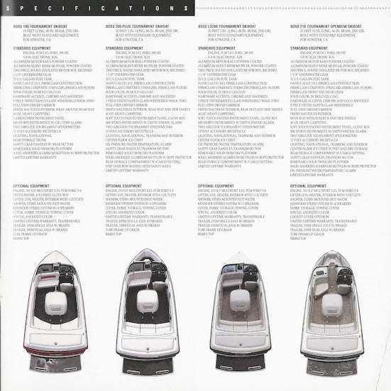 MB Sports 1998 Brochure