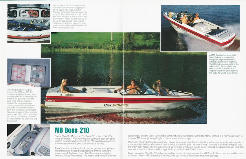 MB Sports 1996 Brochure