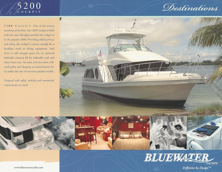 Bluewater 5200 Cockpit Specification Brochure