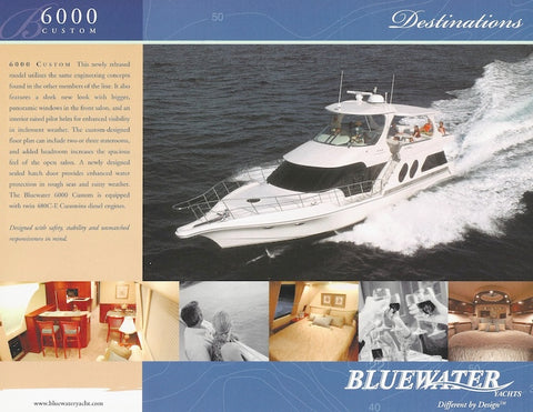 Bluewater 6000 Custom Specification Brochure